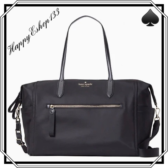 kate spade Bags Kate Spade Chelsea Large Nylon Weekender Duffle Bag